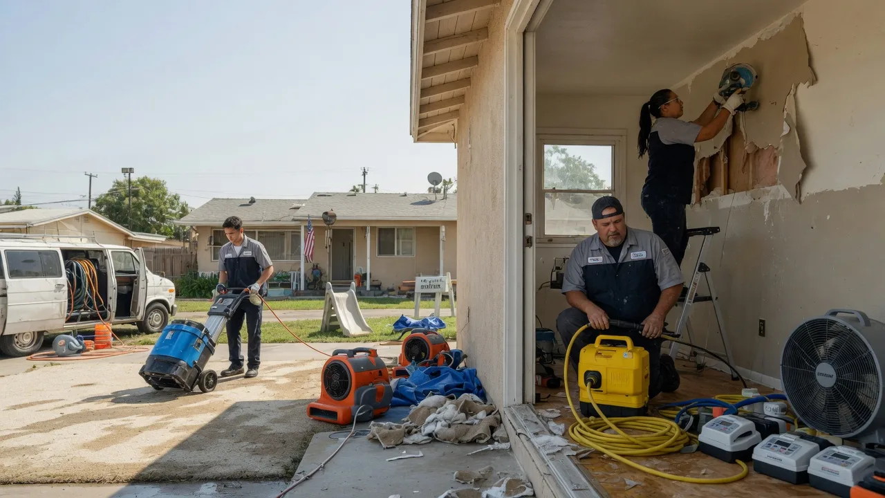 Water Damage Restoration in Fortuna, CA near me